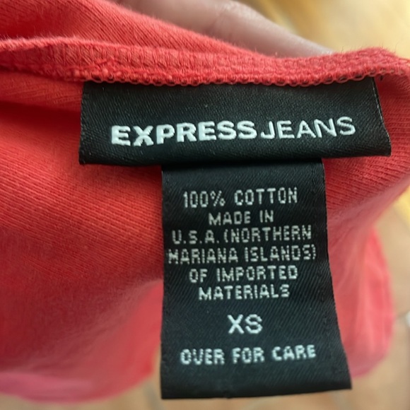 Express Jeans Y2K Open Back Halter Top - Sz XS - Picture 3 of 5